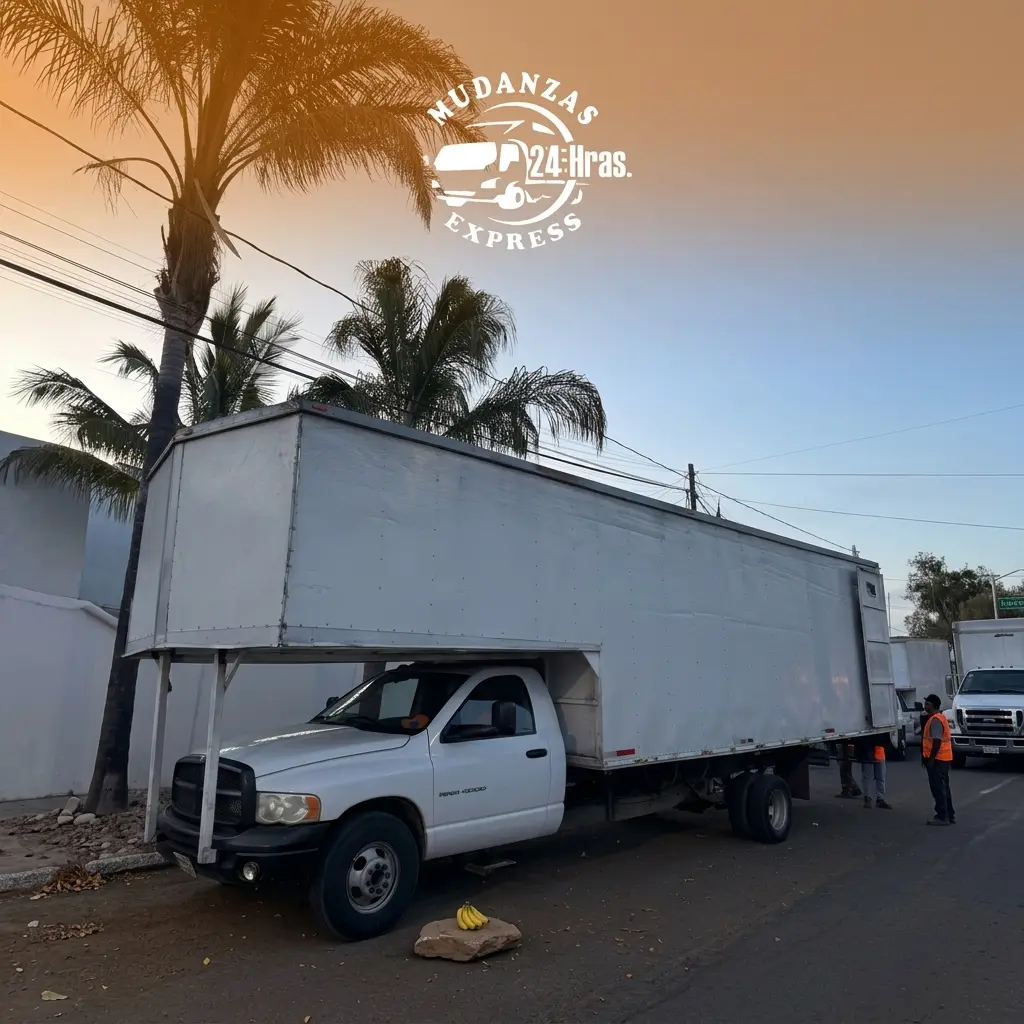 Unidad de caja seca Mudanzas Express